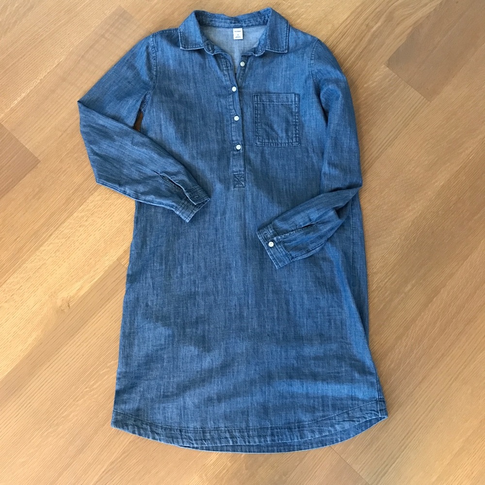 Women’s Old Navy Jean Shirt Dress XS
